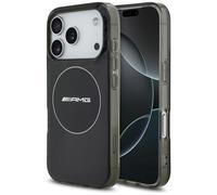 Etui AMG Double Layer Transparent Smocked MagSafe für iPhone 17 Pro - schwarz