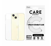 Etui CARE by PanzerGlass Urban Combat Case für iPhone 15 Plus - transparent