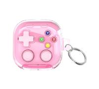 Étui de Protection Intégral pour Galaxy Buds 4 Coque Transparente Anti-Rayures et Anti-Poussière, Compatible Avec les Écouteurs Galaxy Buds 4 Pro (Rosa Trasparente)
