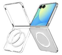 Etui do Galaxy Z Flip7 Spigen AirSkin MagFit - ultra slim, MagSafe, crystal