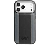Etui für Audi A6, Kunstleder, MagSafe für iPhone 17 Pro Max, schwarz