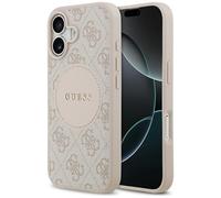 Etui Guess 4G Circle Classic Logo MagSafe für iPhone 17 - rosa