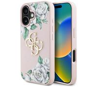 CG MOBILE Guess Grained Roses Big 4G - Logo per iPhone 16, colore: Rosso