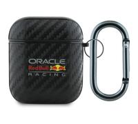Etui Red Bull PU Carbon Logo für AirPods 1/2, schwarz