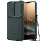 SPIGEN SH00096411 COVER per Samsung Galaxy S25 Ultra, Verde scuro