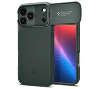 Etui Spigen Optik Armor Mag MagSafe do iPhone 17 Pro zielony