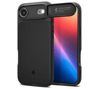 Spigen Cover per iPhone Air, Optik Armor MagFit, Compatibile con MagSafe [Protezione Fotocamera] - Nero Opaco