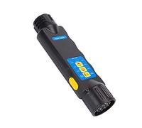ETUKER Rimorchio Tester 13 Poli, 12V Tester Luci Rimorchio 13 Poli Di Presa E Spina Strumenti Di Diagnostica Circuito Di Cablaggio, Per Rimorchio/RV/Barca/Tester Luci (Tester Per Rimorchi 13 Poli)