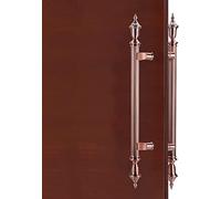 ETULLE Maniglia per Porta del fienile Maniglie per Porte in Stile Vintage Back-to-Back,maniglione in Acciaio Inossidabile per Porte Anteriori/Banca,Set di ferramenta per Maniglie Push-Pull con acce