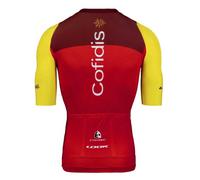 Etxeondo Maglia A Maniche Corte Aero Cofidis 2025 Red