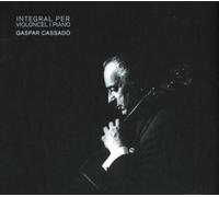 Gaspar Cassado Gaspar Cassadó: Integral Per Violoncel I Piano (CD) Album