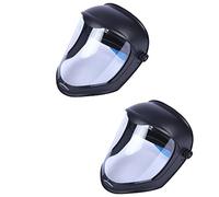 Etyldya 2X Casco di con Visiera in Policarbonato Trasparente per La Protezione da