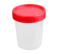Etyldya Contenitore Sterile per Plastica Graduato con Numerica da Laboratorio Resistente Alla Temperatura Adatto per Analisi Mediche E
