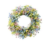 Etyldya Ghirlanda di Fiori Artificiali Nei Vivaci Colori Della Primavera E Dell'estate, Ideale per Decorare Una Parete O Un Ufficio Durante Le Festività.
