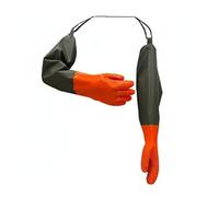 Etyldya Guanto Impermeabile Guanti da Lavoro Antiscivolo in Lattice Foderato Cuffia Lunga Copertura Completa Presa su Superfici Lisce Adatto per Pulizie, Style to 3