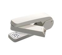 Etyldya Mini Cucitrice Rotante Da Tavolo, Cucitrice Girevole, Cucitrice Manuale, Funzione di Rotazione a 360°, Realizzata in PP E Metallo per Ufficio/aula, Grigio