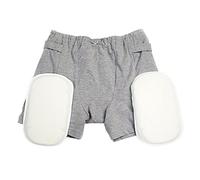 Etyldya Pantaloncini Da Donna per Prevenire Fratture Dell'anca E Lesioni Da Cadute, Grigio, L