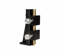 Etyldya Piattaforma di Sollevamento Verticale Tavolo di Precisione Piattaforma di Regolazione Manuale Guida a Coda di Rondine con Scorrimento Stabile, LWZ60-L300-2