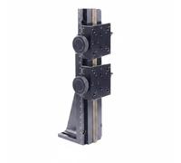 Etyldya Piattaforma di Sollevamento Verticale Tavolo di Precisione Piattaforma di Regolazione Manuale Guida a Coda di Rondine con Scorrimento Stabile, LWZ60-L250-2