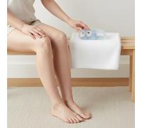 Etyldya Separatore Dita Piede Correttore Alluce Divaricatore Cuscinetto Gel Struttura con Tre Fori per Distanza Costante E Protezione da Sfregamenti Adatto a, Color to 1