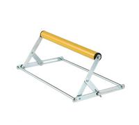 Etyldya Supporto per Troncatrice in Acciaio Inox | Supporto a Rullo, Robusto, per Laboratorio, Giallo, 40CM