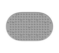 Etyldya Tappetino per Agopressione, Cuscino per I Piedi, Facile Da Pulire, Antiscivolo, per Massaggio Riflessologico, per Camminare, a Forma di Zampa Grigia