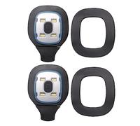 Etyrerre 2 Pezzi Ricaricabile Luce USB per del del Berretto a LED, Cappuccio della Lampada Frontale Sostituibile Fai Da Te Luce per e Donne