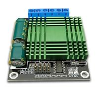Etyrerre Modulo Driver Motore CC 9V-30V 60A PWM Modulo Regolatore PWM A Doppio Canale Durevole Facile da Usare