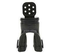 ETYUDPABV Bocchino per boccaglio da immersione, bocchino in silicone morbido e regolabile con design aderente e confortevole, ricambio per attrezzatura da snorkeling disponibile in nero e (Nera)