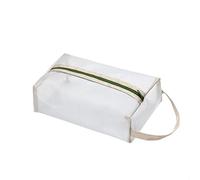 ETZRYSYB Borsa per il trucco in rete borsa per il trucco per le donne trasparente grande borsa cosmetica con cerniera custodia per trucco femminile astuccio da viaggio beauty case, Colore unico
