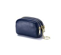 ETZRYSYB Borse per le Donne Moneta Della Borsa Delle Donne Mini Portafoglio In Vera Pelle Cambiamento Del Sacchetto Della Casa Tasti Portatile Della Carta Della, Blu, Taglia unica