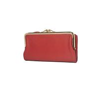 ETZRYSYB Borse per le Donne Portafogli Delle Donne Del Cuoio Genuino Femminile Portamonete Magnetico Snap Holder Frizione Signore, Colore unico, Taglia unica