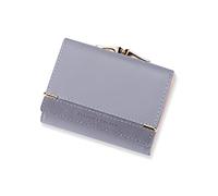 ETZRYSYB Borse per le donne portafogli in pelle di lusso designer femminile portamonete porta carte d'identità portafoglio corto signore borse di denaro pochette, Blu, Taglia unica