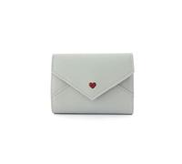 ETZRYSYB Borse per le donne Portafoglio da donna Breve Portamonete da donna Portafogli alla moda per Porta carte da donna Piccolo Portafoglio da donna Hasp Mini Clutch, grigio, Taglia unica