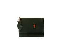 ETZRYSYB Borse per le donne portafoglio donna stile corto portafoglio da donna mini versione studente piccola borsa a mano moneta sottile borsa porta carte, Verde, Taglia unica