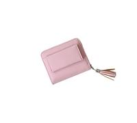 ETZRYSYB Borse per le Donne PU Pelle Donne Portafogli Ragazze Nappa Tinta unita Litchi Modello Borsa Corta Piccola Carino Porta Carte di Credito, Colore unico, Taglia unica