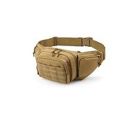 ETZRYSYB Bum Bag Borse tattiche da uomo multifunzionale per esterni da uomo borsa pettorale da uomo in nylon di grande capacità, Cachi, Jeden rozmiar