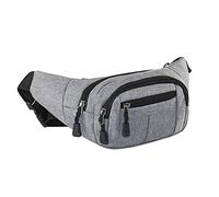 ETZRYSYB Marsupio Hip Belly Banana Bum Cintura toracica per uomo donna Marsupio Maschio Femminile Marsupio Marsupio Borsa Rene Row Bumbag, grigio, Taglia unica