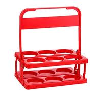 ETZRYSYB Portabottiglie 1pc Birra Cestino di Plastica Portatile Blu Pieghevole Portabottiglie Rastrelliere Bottiglia Telaio Portatile Cestino di Vino Rack Rack Bar Strumenti