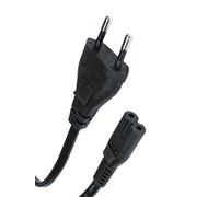 EU 2 Meter Figure of 8 C7 Mains Cable Lead - Sky Hoverboard PS2 PS3 PS4 TV DVD