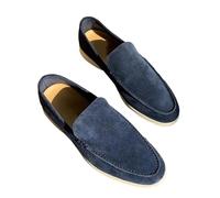 EU 39 Scarpe di Lavoro Uomo Scarpe da Uomo Piatte Casual alla da Uomo Scarpe Casual comode con Staffa a Un Piede e Piatta, morbide e Leggere, in Pelle Scamosciata Tinta Unita Scarpe di