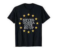 EU Flag T-Shirt I Love Europe European Union Anti Brexit Maglietta