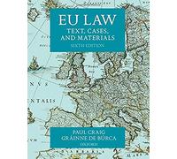 EU Law: Text, Cases, and Materials