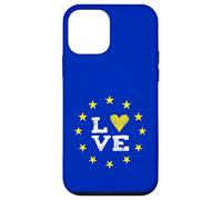 EU love europa Bruxelles parlamento democrazia stelle gialle Custodia per iPhone 12 mini