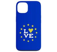 EU love europa Bruxelles parlamento democrazia stelle gialle Custodia per iPhone 13