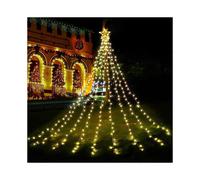 (EU Plug,Warm light)Christmas Decorations Star Lights String Lights, LED Christmas Lights Fairy Twinkle Lights for Outdoor Holiday
