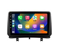 EU Stock Android 13 9 pollici autoradio per Renault Clio 3 2005-2014 4 core 2 GB e 64 GB di memoria, supporta auto wireless carplay/Android, controllo volante, WLAN/4G, AM/FM