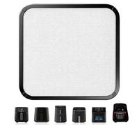 Euablfo Paraspruzzi per Friggitrice ad Aria, per Cosori 5,5L 6,0L 6,2L,per Turbo Tower 10.8L per Philips HD9270/91 6.2L,HD9285/91 7.2L Magnetico, Protezione Elemento Riscaldante, Airfryer Accessori