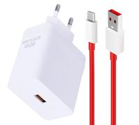EuAcesry 80W Caricatore Rapido con SUPERVOOC Cavo USB C 1M/3.3FT per Nord CE4 Lite 3 12R 11, Caricatore USB Rapido con Cavo USB Type C per Oppo Find X5 PRO Reno11 10 8 realme GT Neo 3T