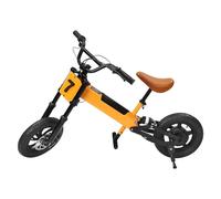 EUAIIPull Bicicletta elettrica per bambini, con 3 velocità regolabili, altezza della seduta regolabile, 20-25 cm, portata 70 kg, per bambini a partire dai 5 anni, 120 x 75 cm